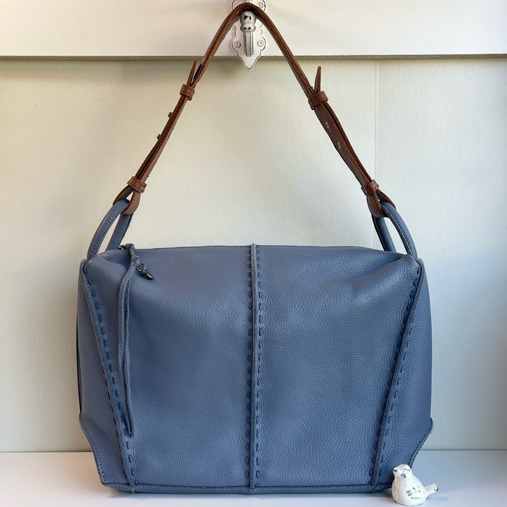 The Sak Los Feliz Genuine Leather Hobo Shoulder Bag